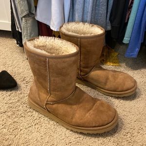 Chestnut Uggs Size 9